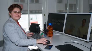 Die Leiterin des Amtes für Digitalisierung Laura Altdörfer.