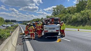 Der Unfall passierte am Donnerstag in Fahrtrichtung Stuttgart.