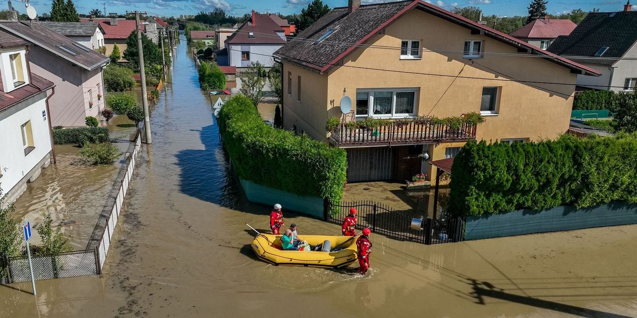 Ganze Regionen in Tschechien leiden unter einem Jahrhunderthochwasser.