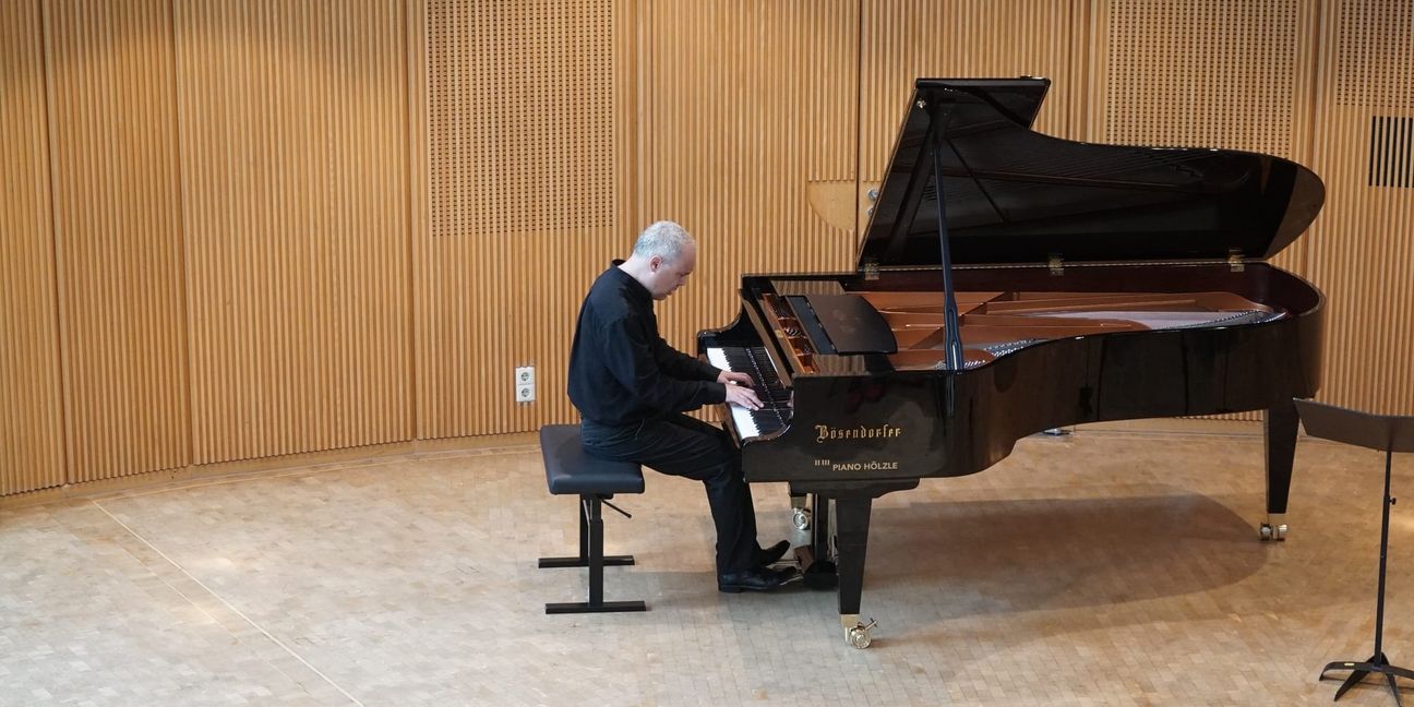 Pierre-Laurent Boucharlat spielte ein reines Beethovenprogramm beim dritten Abend der Sommerserenaden.