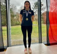 Melinda Preussner belegte über 800 und 1500 Meter Freistil souverän den ersten Platz.