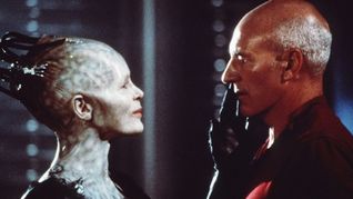 Alice Krige und Patrick Stewart in „Star Trek: Der erste Kontakt“.