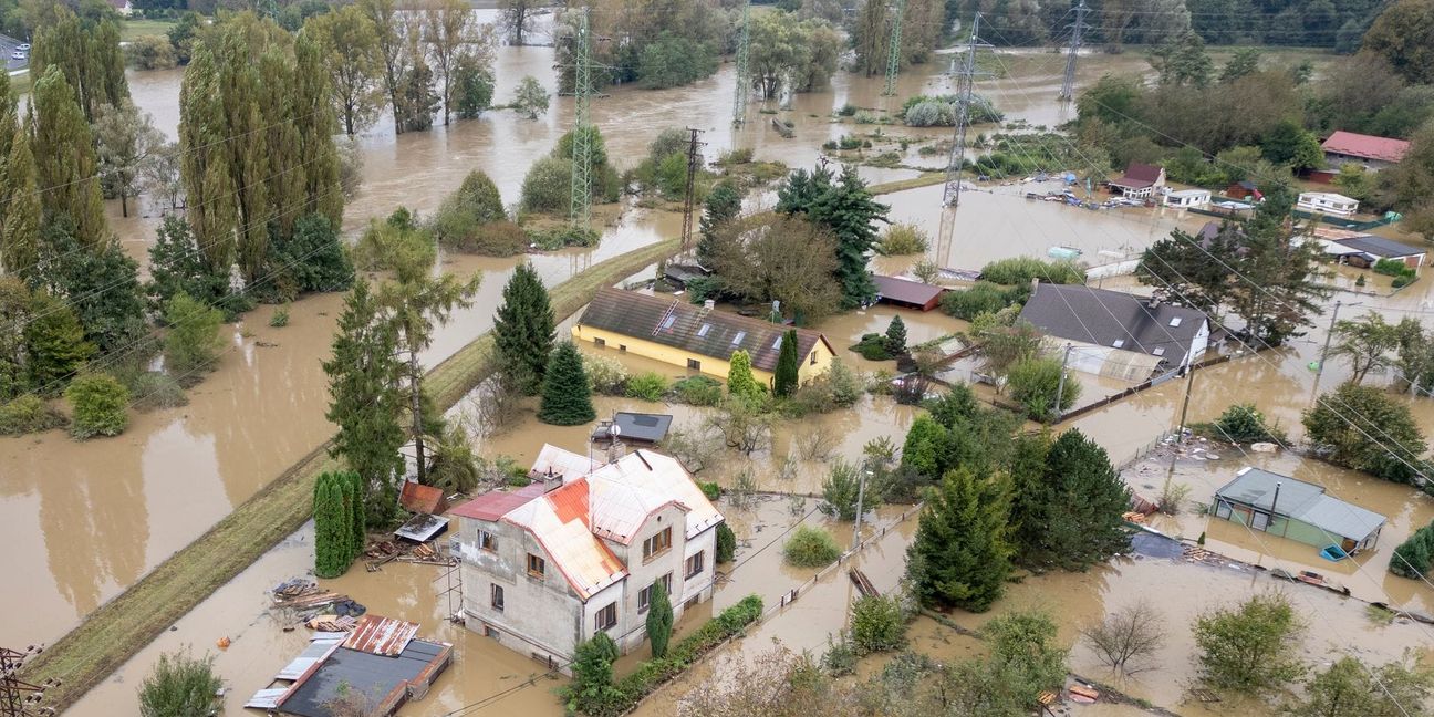 Starkregenereignisse wie aktuell beim Sturm "Boris" fielen heute bis zu 20 Prozent intensiver aus als am Ende des 20. Jahrhunderts, sagen die Experten.