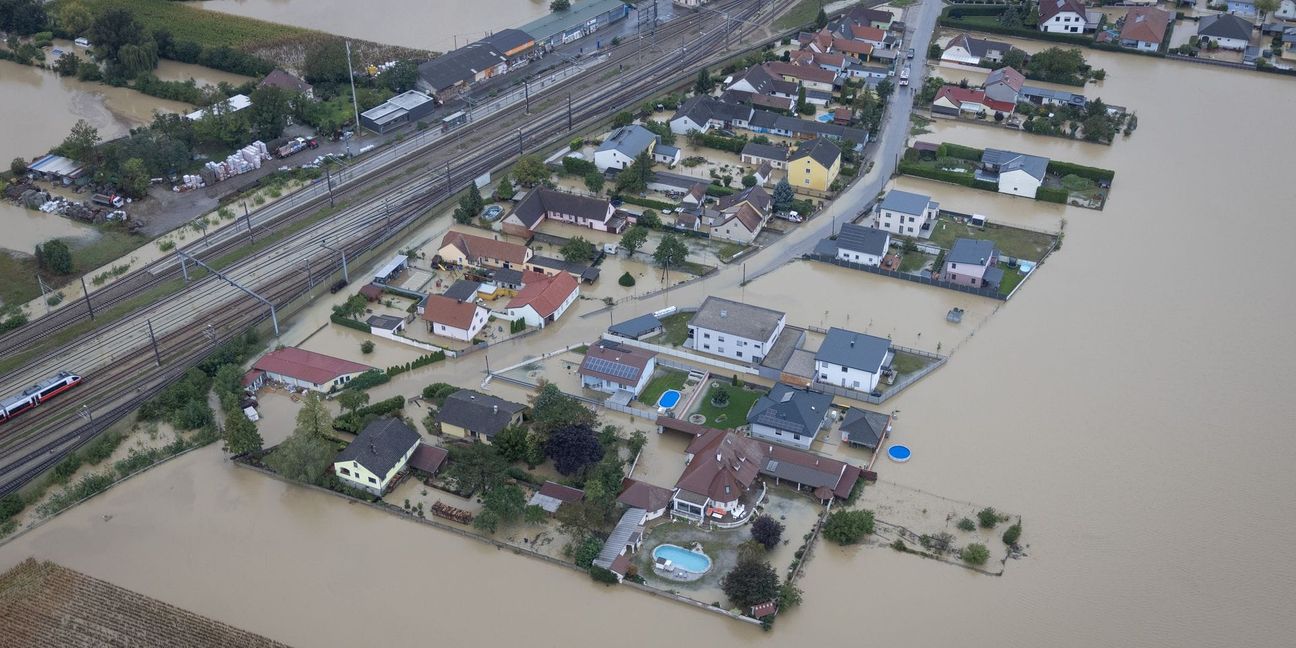 Ohne Klimawandel hätte Sturm "Boris" wohl nicht so gewütet, sagen Experten.