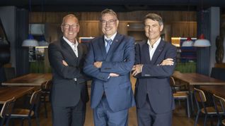 Zufrieden mit den Zahlen: Die Liqui-Moly-Geschäftsführer Salvatore Coniglio, Günter Hiermaier und Uli Weller (von links).