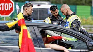 Wegen der EM führt die Bundespolizei Binnengrenzkontrollen an den Grenzen zwischen Deutschland und Belgien durch.