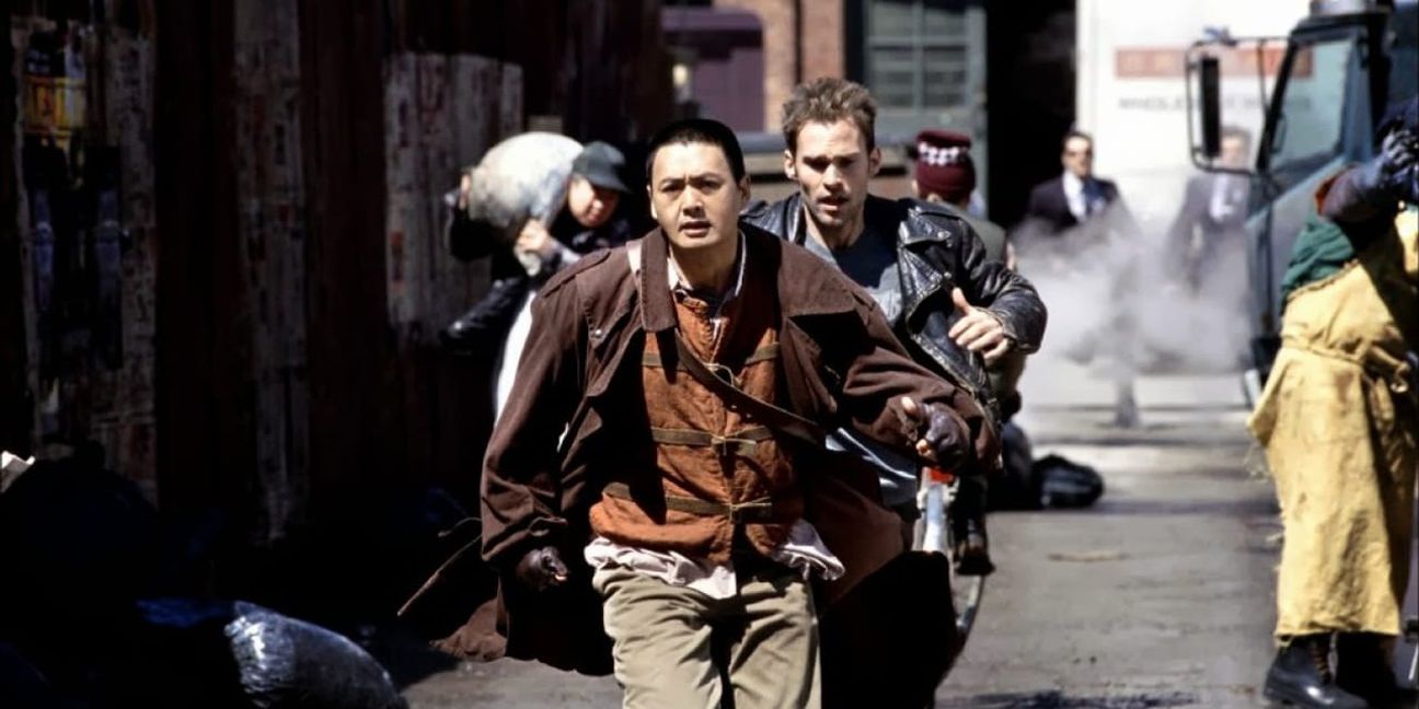 Chow Yun Fat ist der „Bulletproof Monk“, rennen muss er manchmal trotzdem.