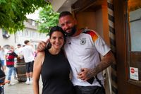 Tolle Stimmung beim Public Viewing auf dem Sindelfinger Wettbachplatz