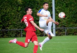 Sergen Akyüz (rechts) musste sich mit der SVB mit 3:5 gegen Vaihingen II geschlagen geben.