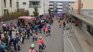 Großes Interesse an der Hauptübung der Holzgerlinger Feuerwehr.