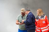 Großes Interesse an der Hauptübung der Holzgerlinger Feuerwehr.