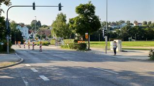 Die Schönaicher Straße ist zwischen den Kreuzungen mit der Achalmstraße/Schönbuchstraße und der Heusteigstraße bis voraussichtlich Montag, 30. September, voll gesperrt.