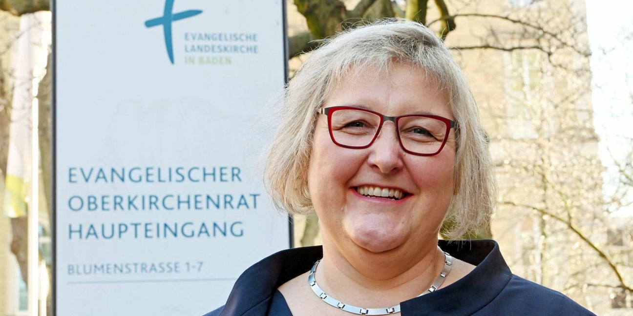 Die gebürtige Baselerin Springhart wird als erste Frau in Baden-Württemberg Bischöfin einer Landeskirche
 Foto: dpa/Uli Deck