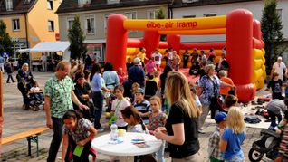 Von 15 bis 18 Uhr kann auf dem Böblinger Marktplatz nach Herzenslust gespielt, ausprobiert und gebastelt werden.