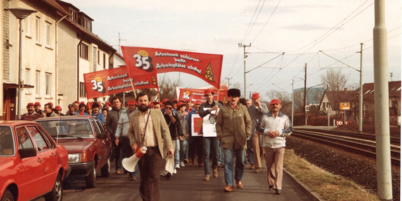 Ganz vorne mit dabei: Ab 1974 ist Bernardino Di Croce bei der IG Metall.