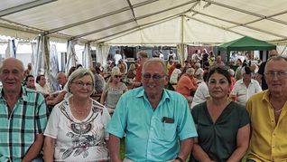 Daniel Sienerth, Elisabeth und Franz Kessel, Hülya Tasgin und Herbert Henning (von links).Bild: Heiden