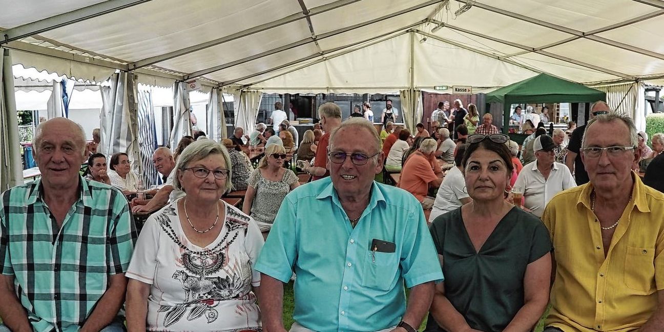 Daniel Sienerth, Elisabeth und Franz Kessel, Hülya Tasgin und Herbert Henning (von links).Bild: Heiden