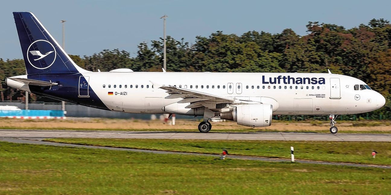 Der Airbus 320 fliegt mit dem Namen Böblingen um die Welt. Bild.: Sebastian Weikert