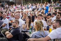 Bilder aus dem Brauhaus - Deutschland gegen Spanien.