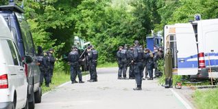 Polizeieinsatz im Sindelfinger Wald: In einem Amphibiendurchlass wurde die Leiche der 38-Jährigen gefunden.