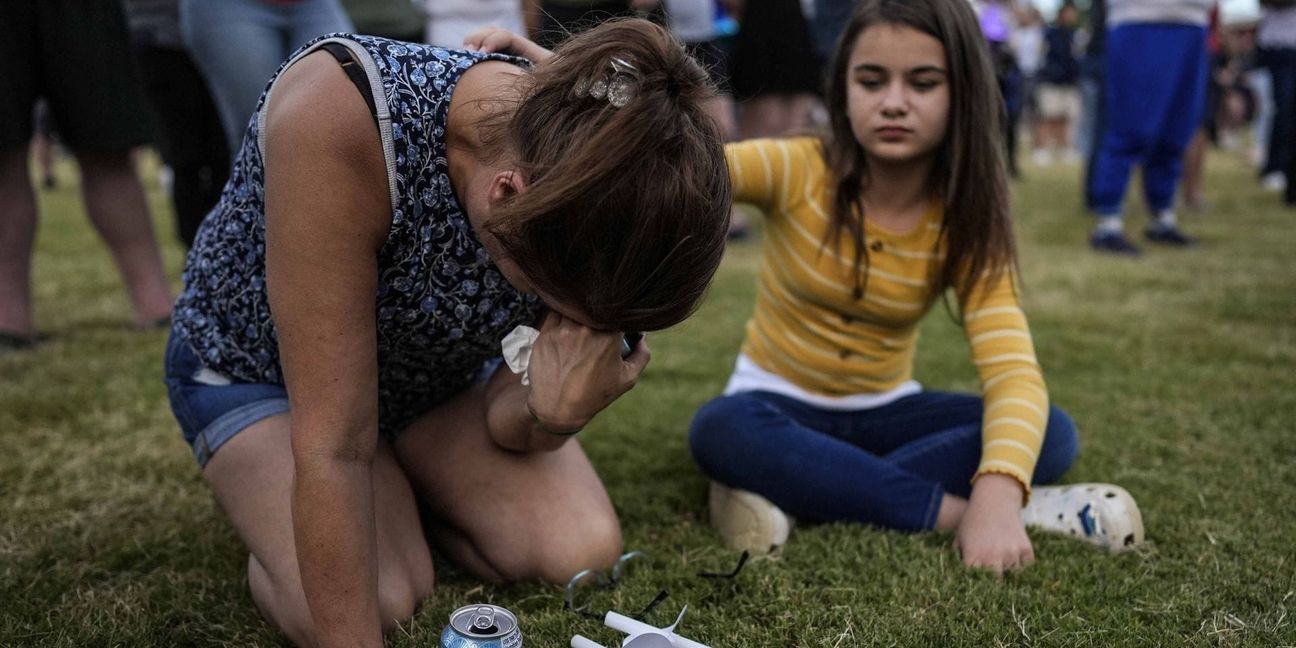 Verzweiflung nach dem Attentat in der Stadt Winder nahe Atlanta.