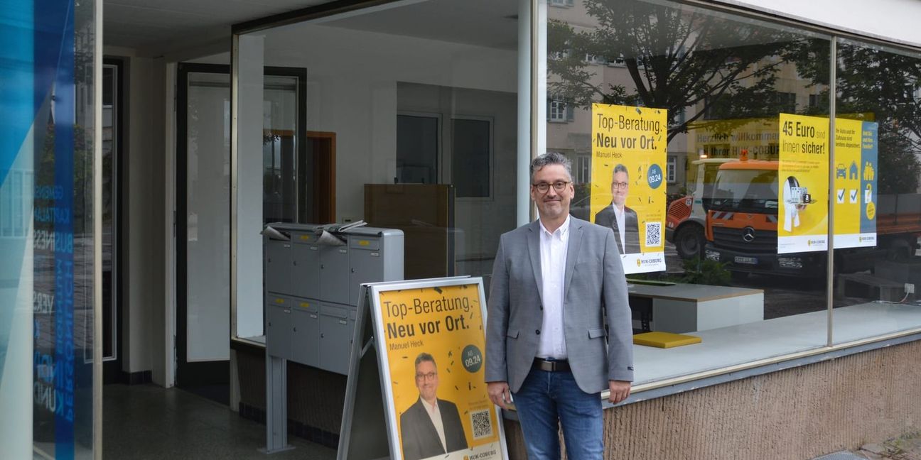 Manuel Heck freut sich auf den persönlichen Kontakt mit seiner Kundschaft.