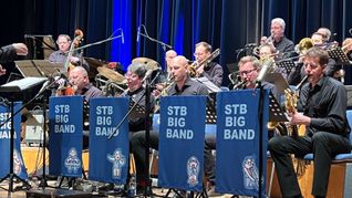 Freut sich schonb aufs Konzert: die STB Big Band.