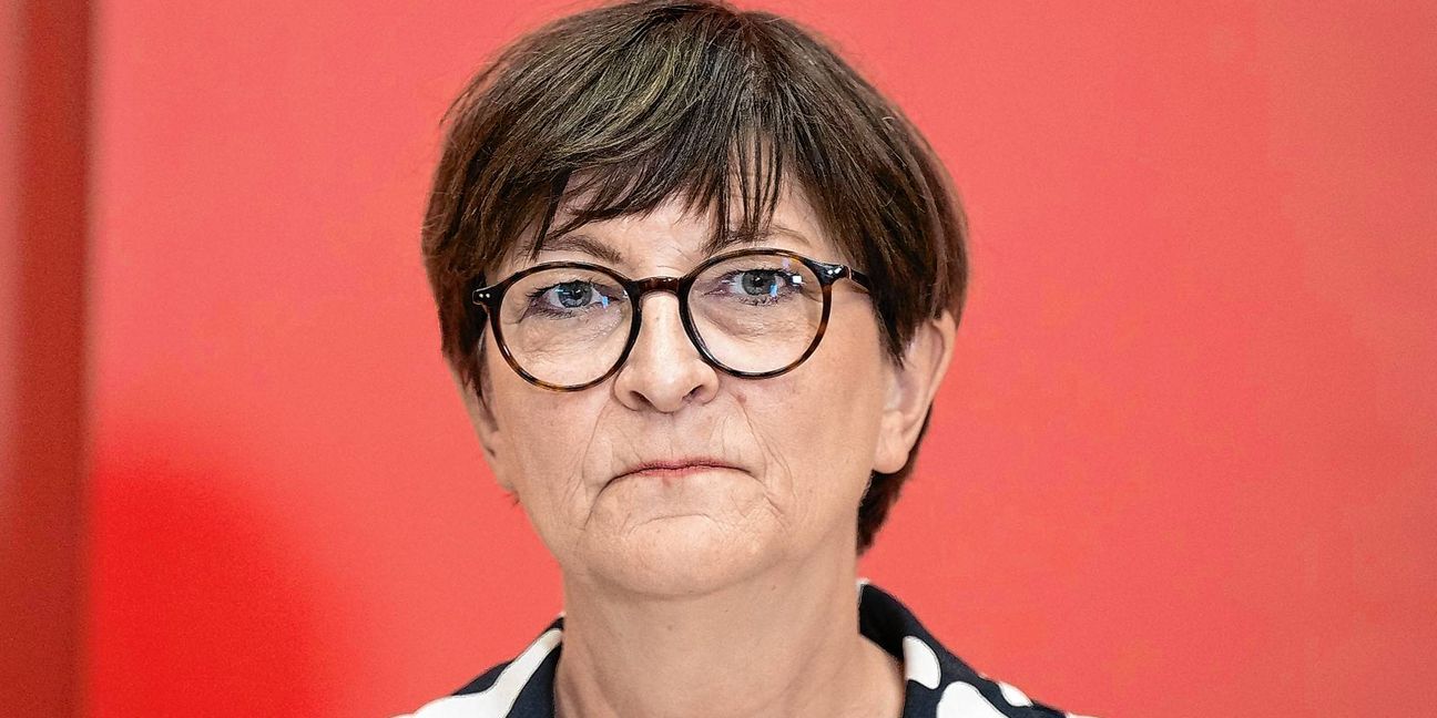 SPD-Bundesvorsitzende Saskia Esken: "Wir wollen Deutschland aktiv gestalten und zukunftssicher machen".