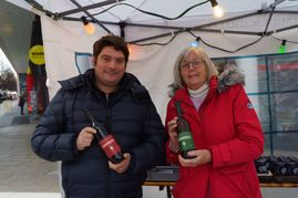 Gut besuchter Martini-Markt in Böblingen.