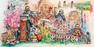Sindelfinger Geschichte lässt sich auch als Mosaik erzählen. Der für seine kulturhistorischen Forschungen bekannte Klaus Philippscheck zeigt im „’s Café“ in der Turmgasse 7 eine Ausstellung mit einem Dutzend vergrößerter sogenannter Wimmelbilder. Die Bilder widmen sich Persönlichkeiten, deren Lebenswege mit Sindelfingen verbunden sind, aber oft weit über die Stadt hinausführten. Mo-Fr 16-24 Uhr, Sa 11-24 Uhr