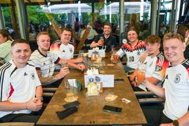 Wie schon bei der Heim-EM werden die DFB-Fans in Sindelfingen und Böblingen viele Möglichkeiten haben, die Spiele gemeinsam zu schauen.