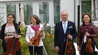 Das SIndelfinger Streichquartett.