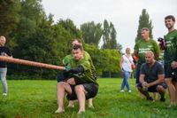 Tauziehen im Sommerhofenpark bei der Stadtwerke Teamchallenge