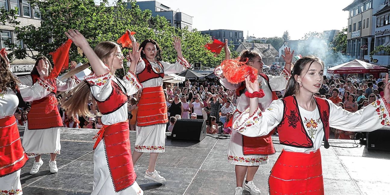 Von Freitagabend bis Sonntagabend wird in Sindelfingen beim Internatinalen Straßenfest gefeiert.