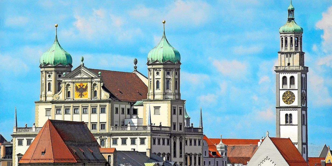 Das Rathaus und der Perlachturm