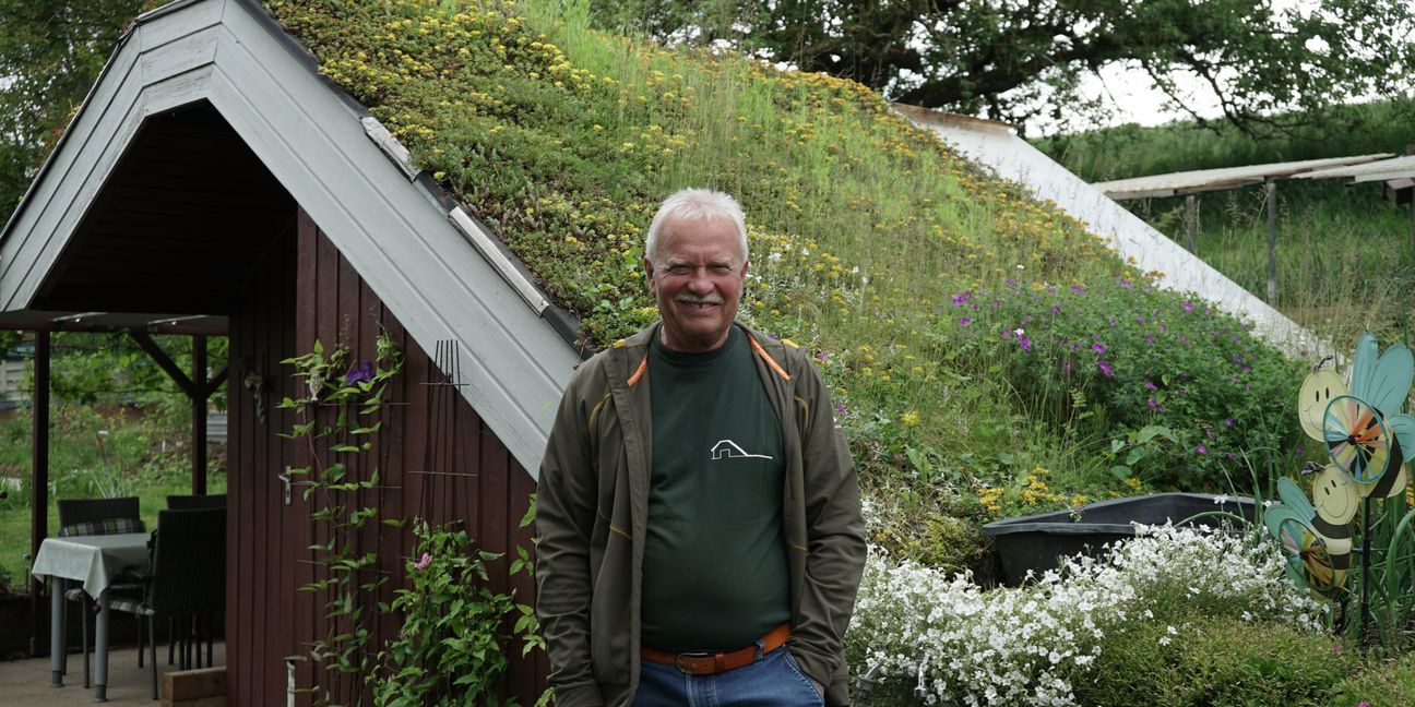 Rainer Martini kennt die Gartenanlage Molte in Darmsheim wohl wie kein Zweiter.