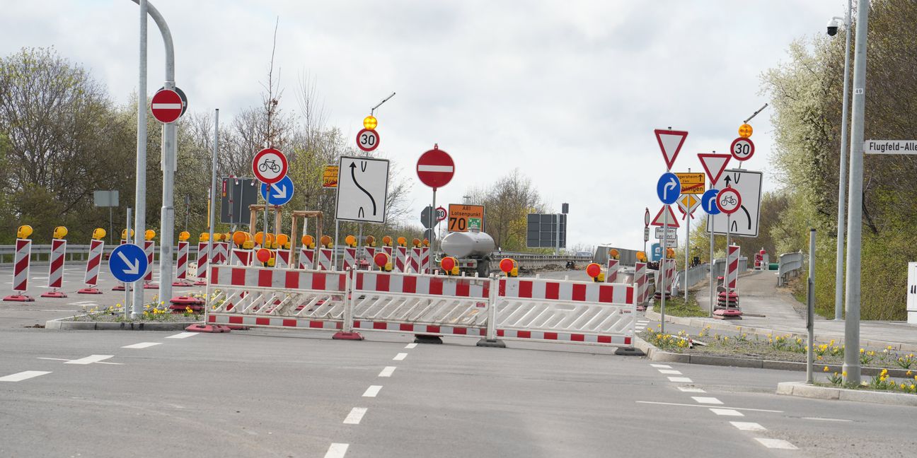 Bis Sonntag ist die Calwer Straße Richtung Dagersheim gesperrt.