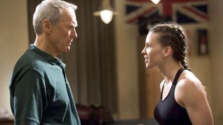 Clint Eastwood und Hilary Swank in „Million Dollar Baby“.