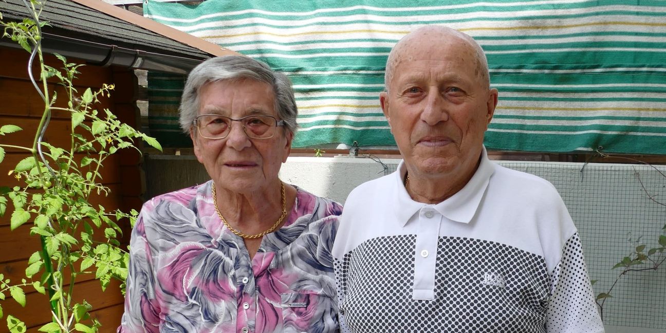 Emma und Siegfried Harnisch feiern am 1. August Eiserne Hochzeit.