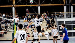 Nick Hoschke hebt ab.