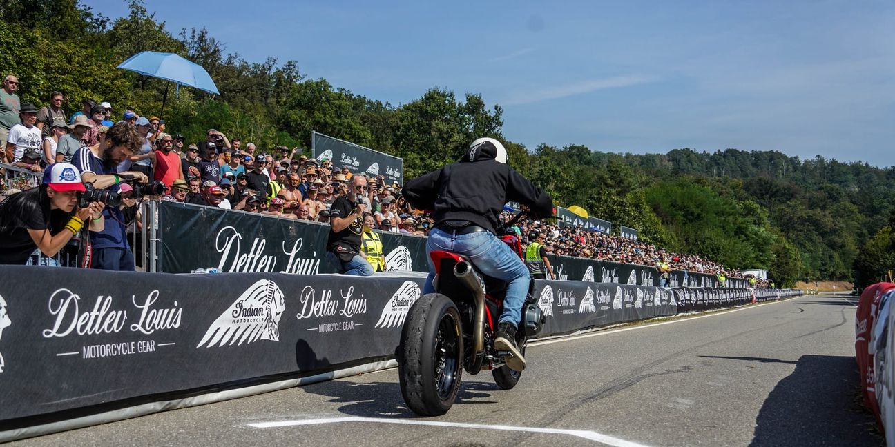 Ein Traum für Motorradfans: Glemseck 101.