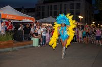 Sindelfingen tanzt beim Salsa-Abend in der Kleinen Mercedesstaße.