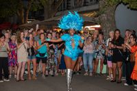 Sindelfingen tanzt beim Salsa-Abend in der Kleinen Mercedesstaße.