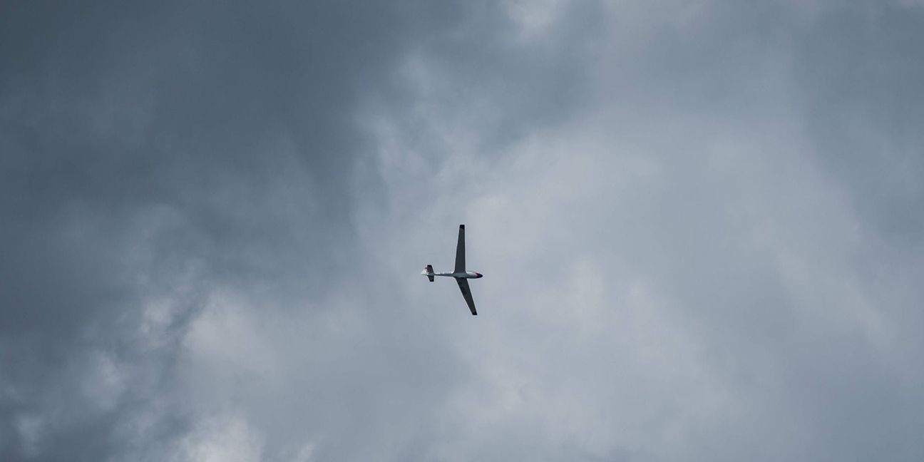 Das Flugzeug sackte in etwa 25 Metern Höhe ab (Symbolfoto).