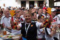 Deutschland gegen Spanien - die Bildergalerie vom Wettbachplatz