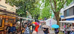 Drei Tage lang ging es beim Sindelfinger Straßenfest rund.