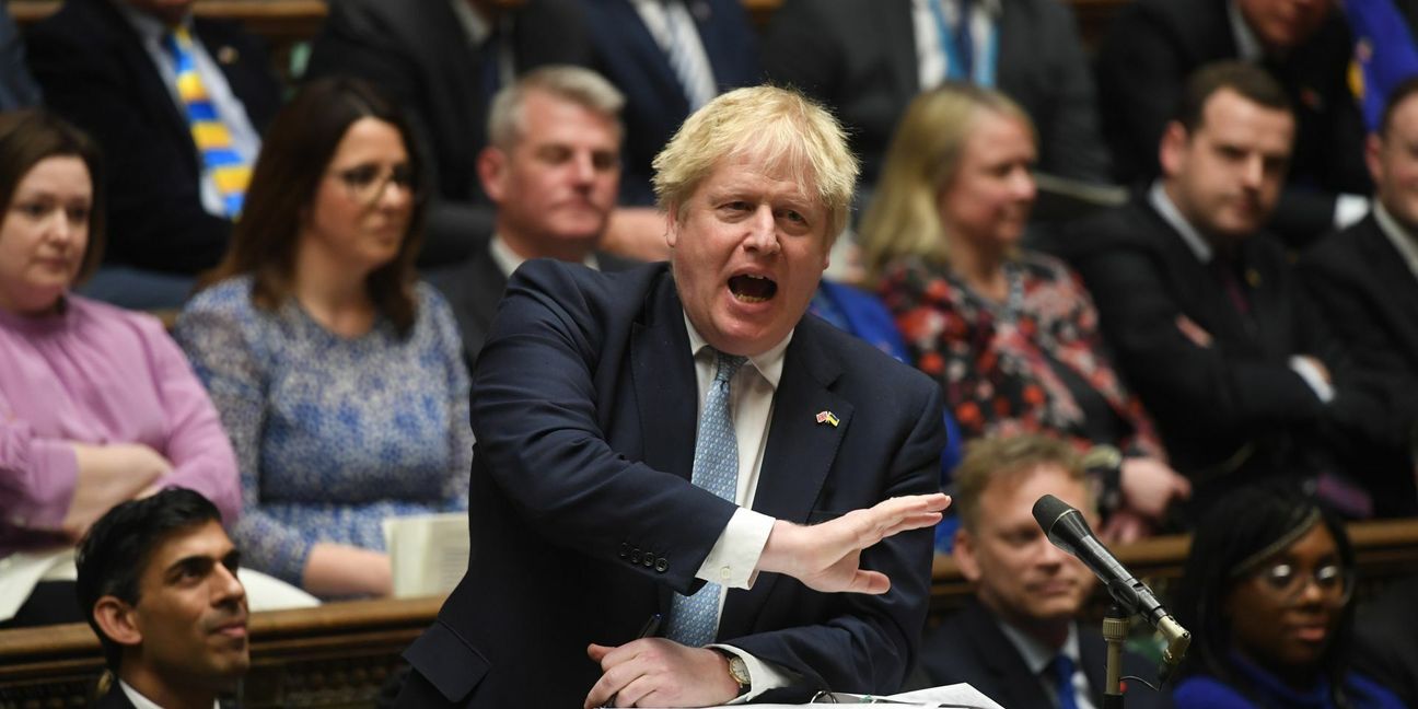 Premierminister Boris Johnson hatte sich vom Verhalten einiger Parteikollegen distanziert.