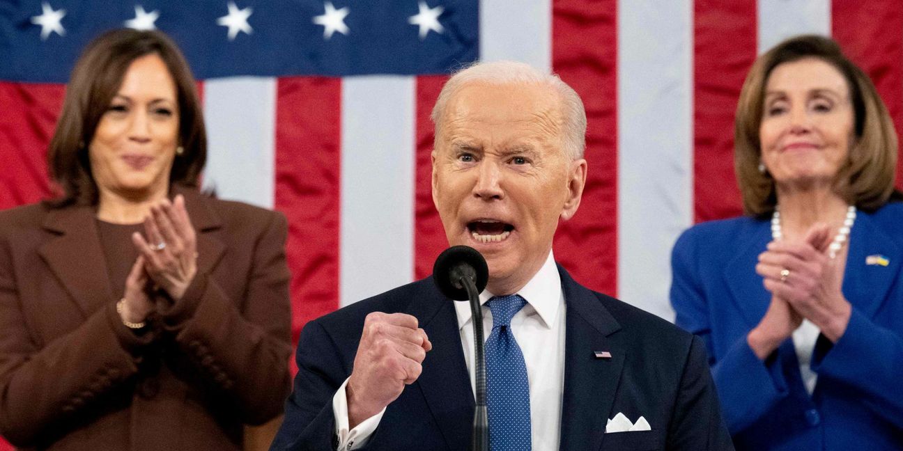 US-Präsident Joe Biden bei seiner Rede