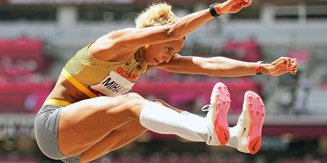 Malaika Mihambo springt zu Gold in Tokio
 Foto: dpa/Michael Kappeler