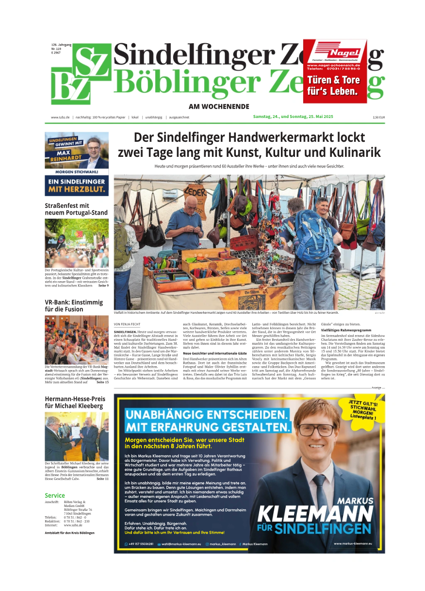 Sindelfinger Zeitung Ausgabe 5